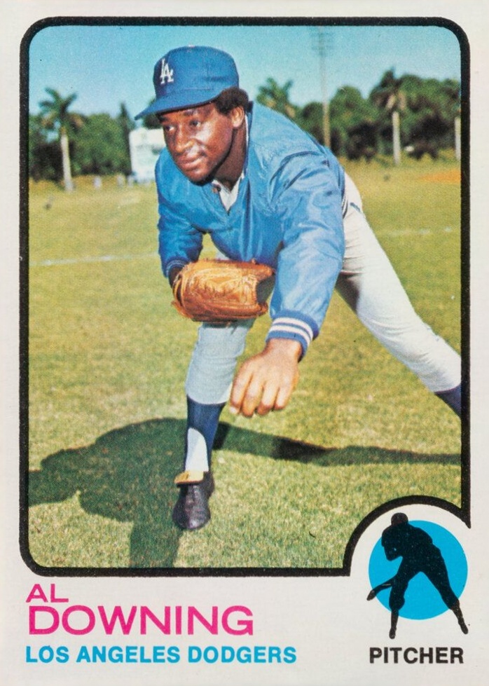 1973 Topps Al Downing #324 Baseball Card