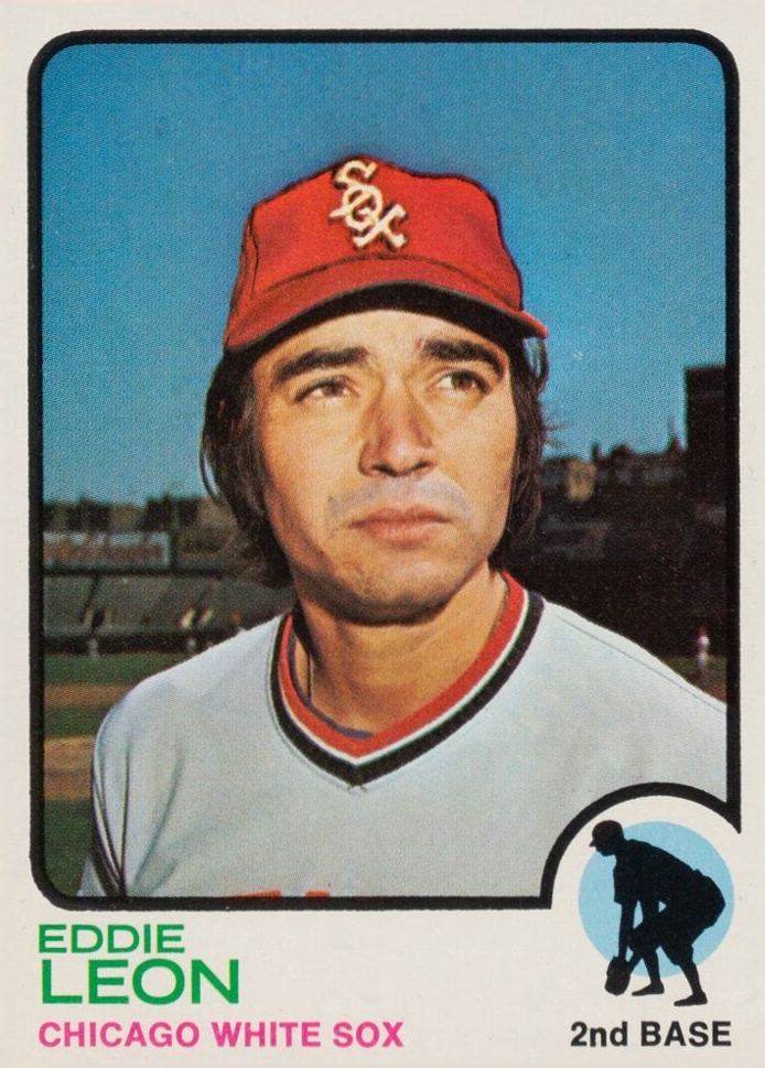 1973 Topps Eddie Leon #287 Baseball Card