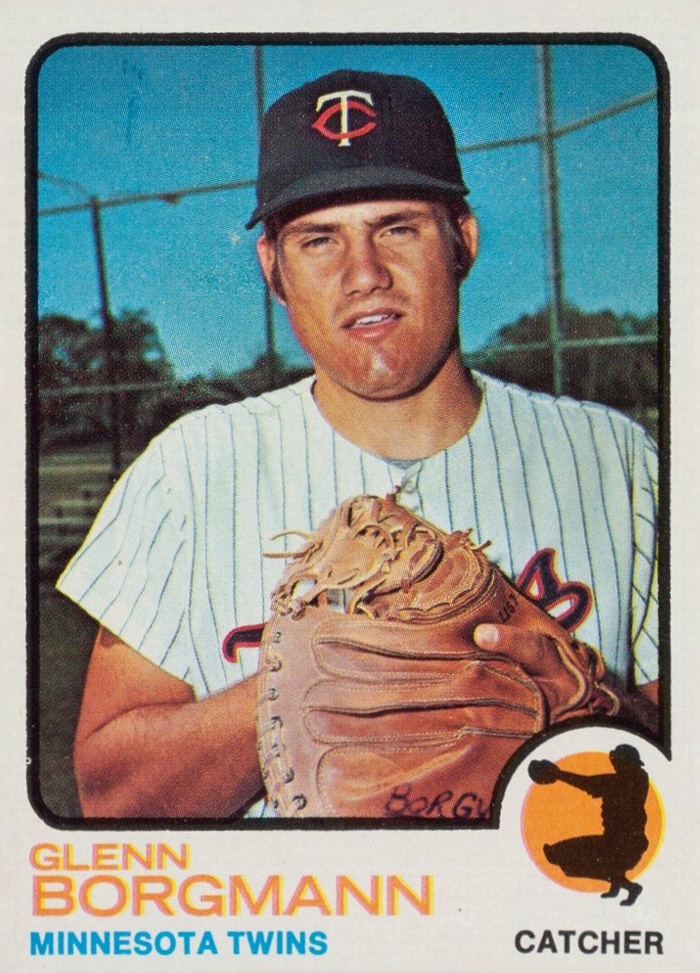 1973 Topps Glenn Borgmann #284 Baseball Card