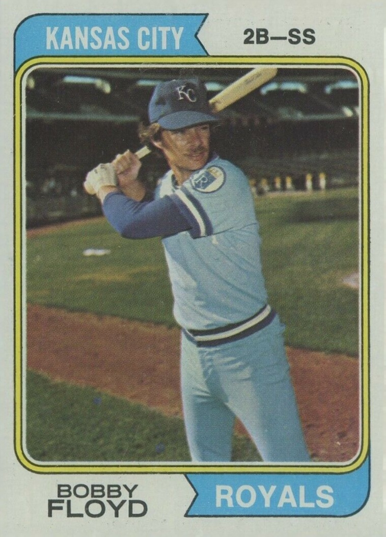 1974 Topps Bobby Floyd #41 Baseball Card