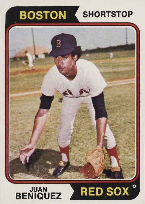 1974 Topps Juan Beniquez #647 Baseball Card