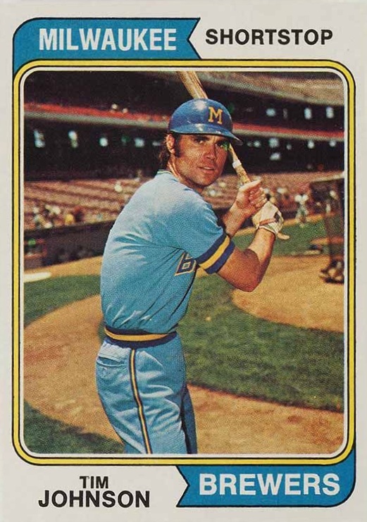 1974 Topps Tim Johnson #554 Baseball Card