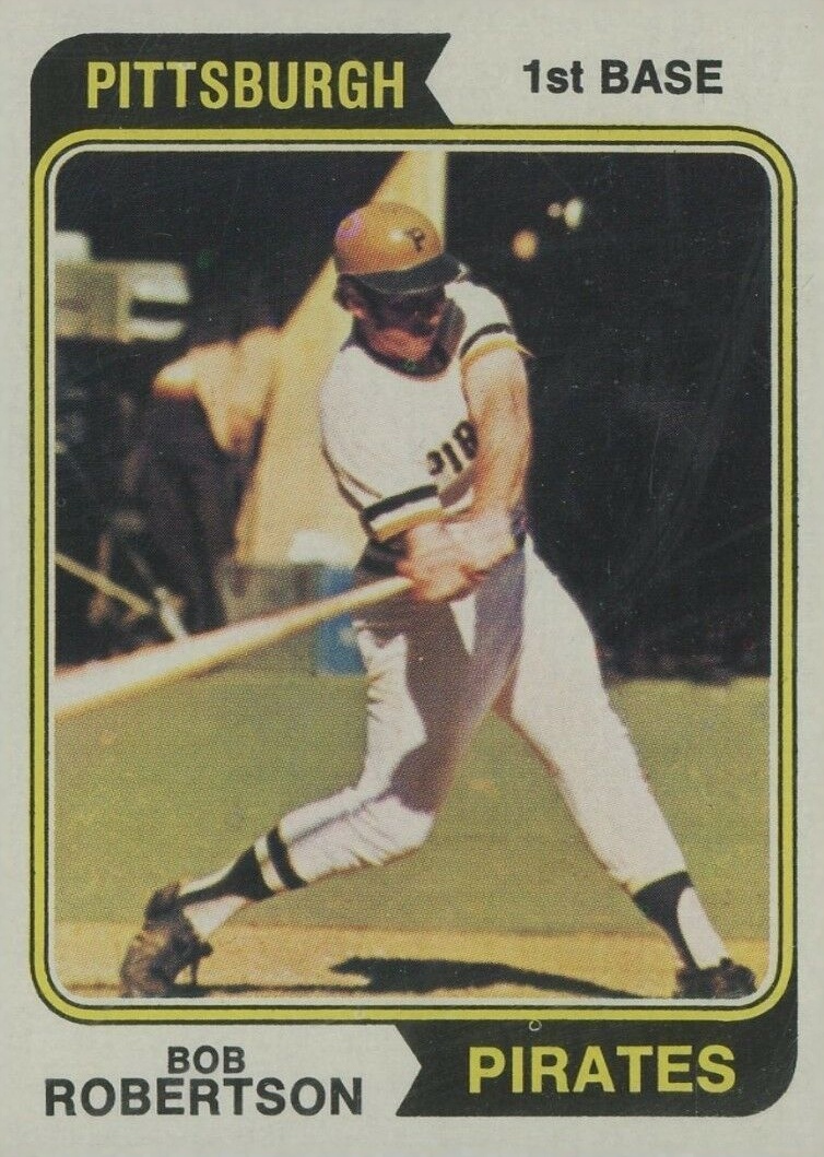 1974 Topps Bob Robertson #540 Baseball Card