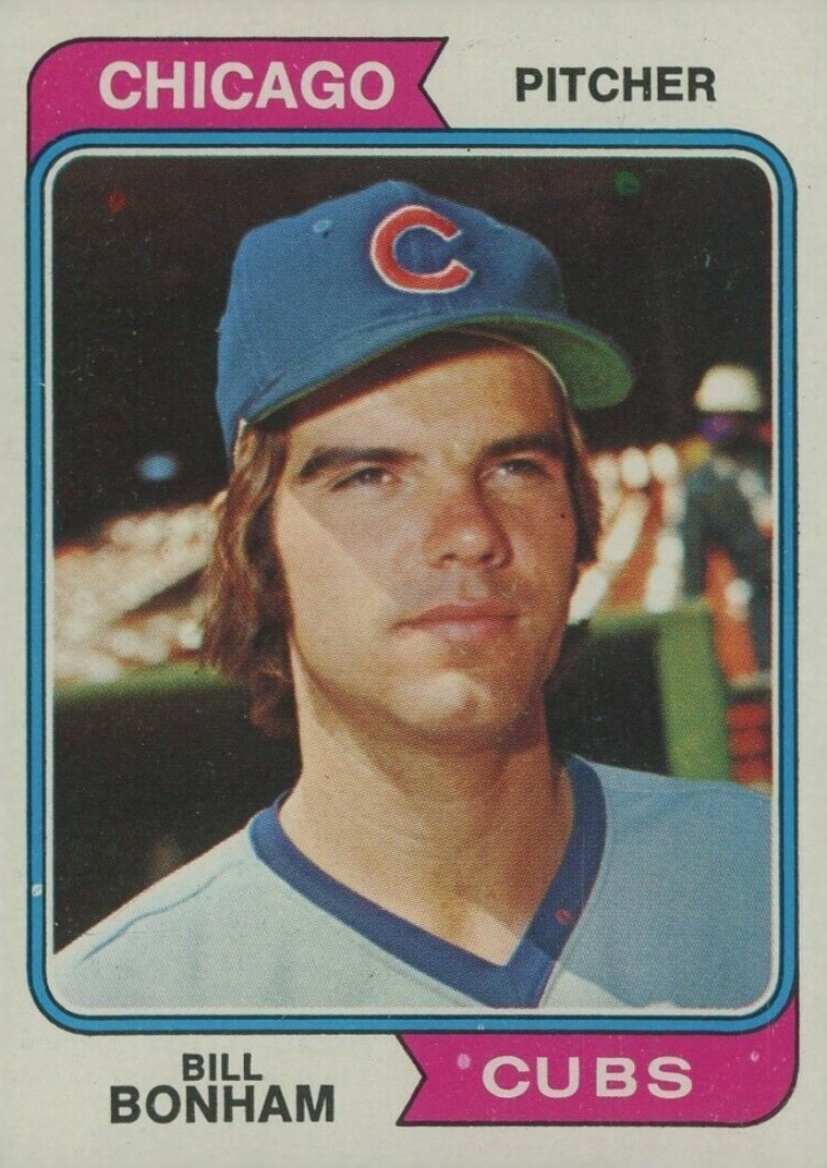 1974 Topps Bill Bonham #528 Baseball Card