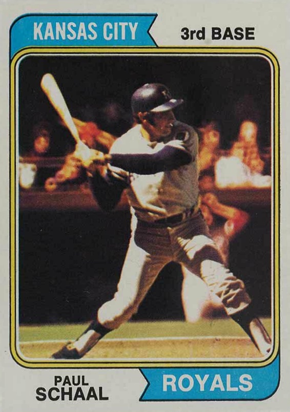 1974 Topps Paul Schaal #514 Baseball Card