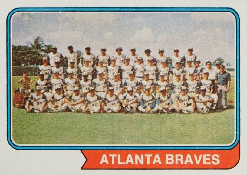 1974 Topps Atlanta Braves #483 Baseball Card