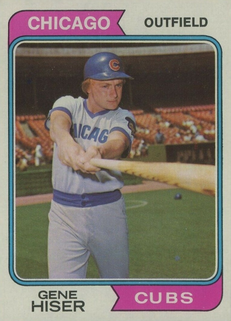 1974 Topps Gene Hiser #452 Baseball Card