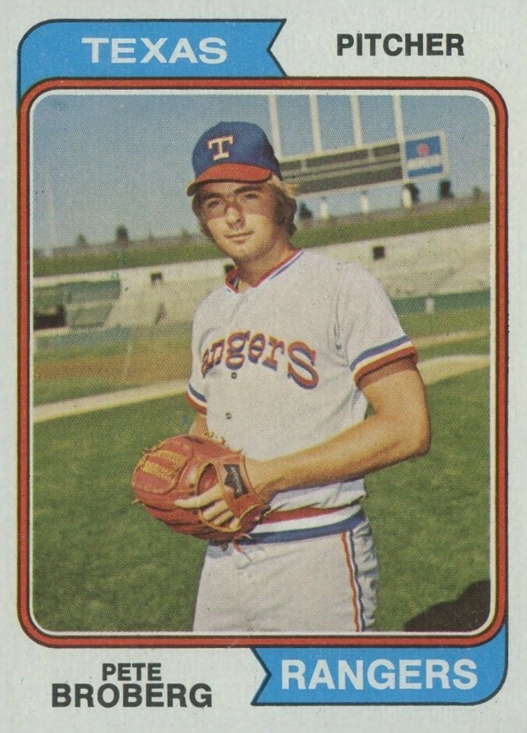 1974 Topps Pete Broberg #425 Baseball Card