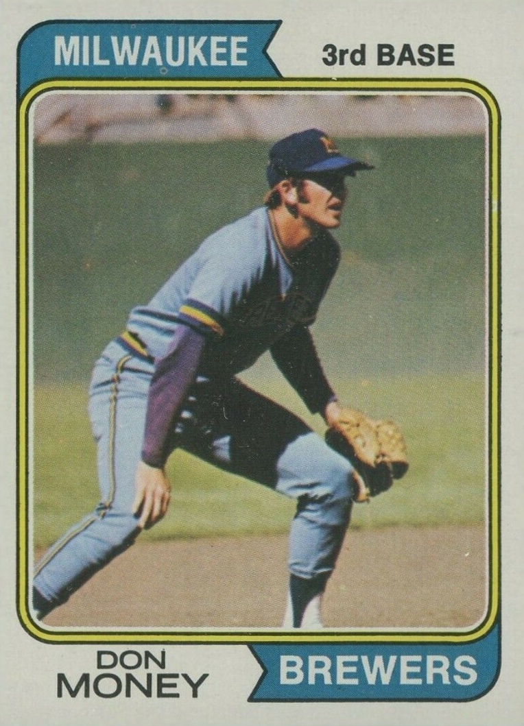 1974 Topps Don Money #413 Baseball Card