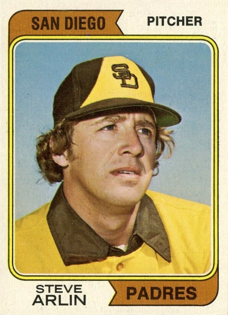 1974 Topps Steve Arlin #406 Baseball Card