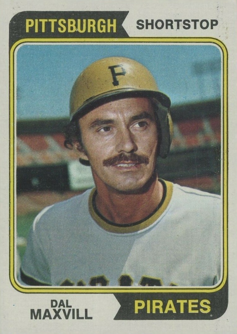 1974 Topps Dal Maxvill #358 Baseball Card