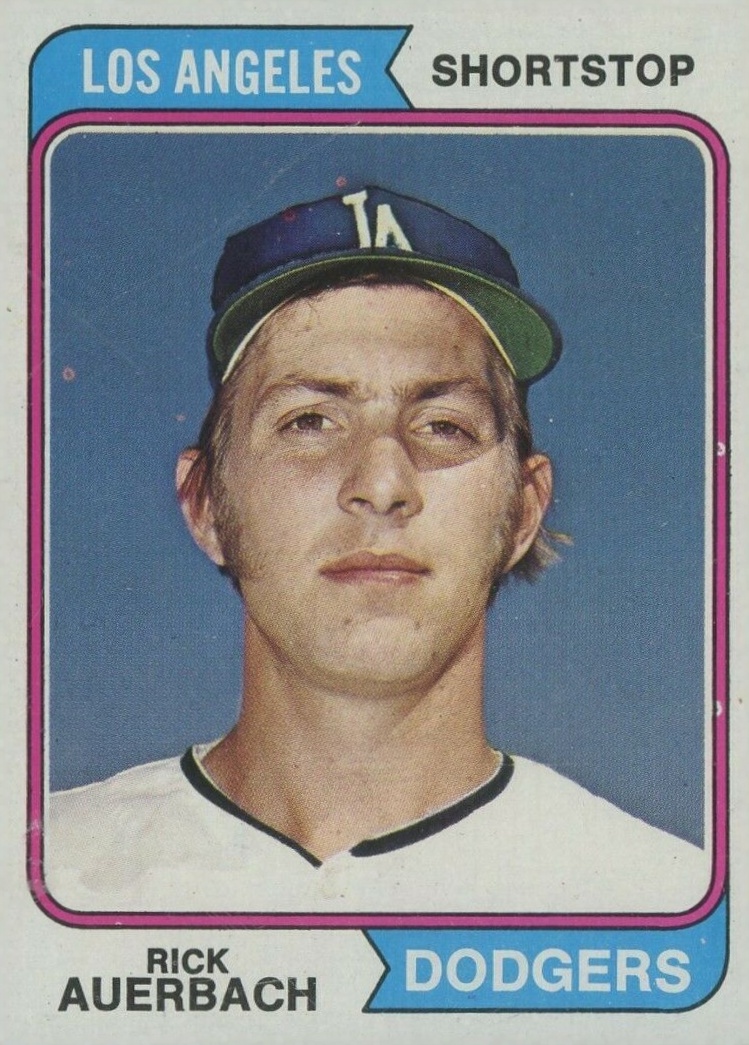 1974 Topps Rick Auerbach #289 Baseball Card