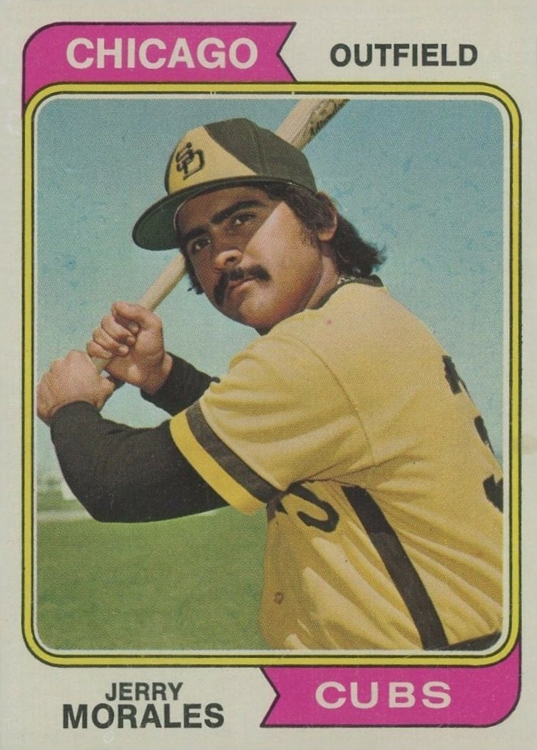 1974 Topps Jerry Morales #258 Baseball Card