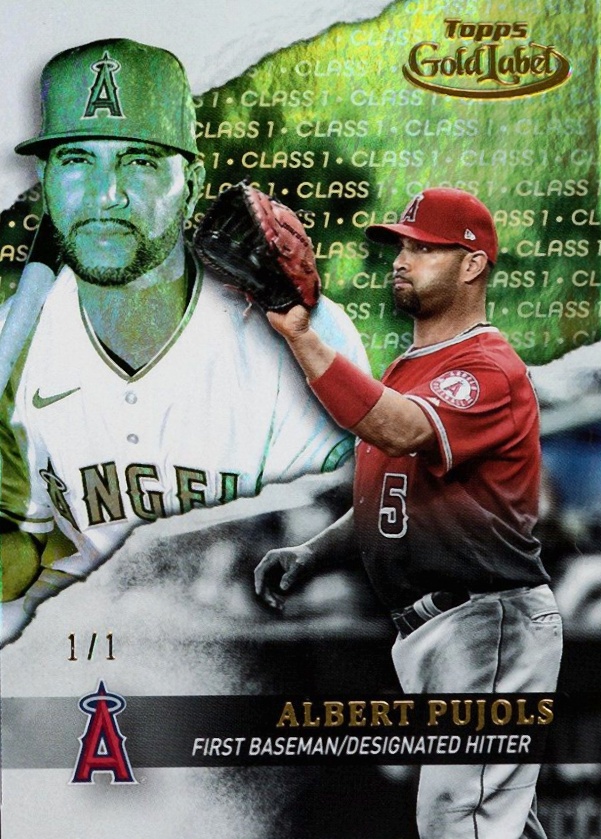 2020 Topps Gold Label  Albert Pujols #2 Baseball Card