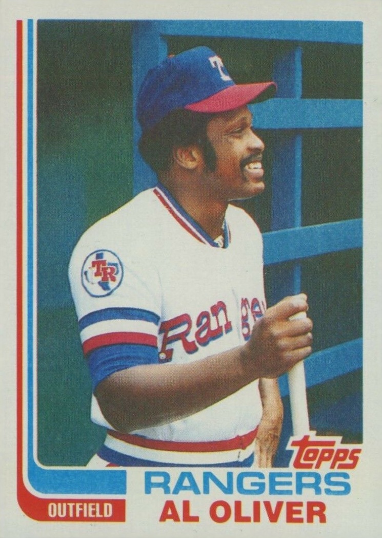 1982 Topps Al Oliver #590 Baseball Card