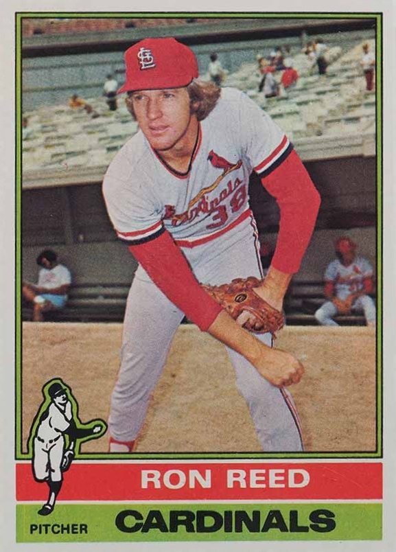 1976 Topps Ron Reed #58 Baseball Card