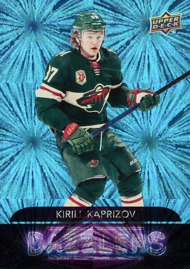 2020 Upper Deck Dazzlers Kirill Kaprizov #DZ122 Hockey Card