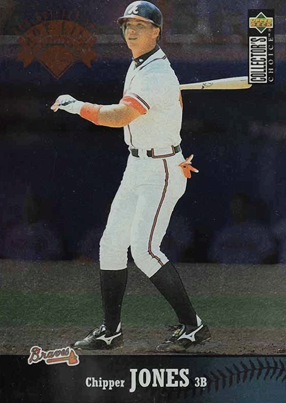 1997 Collector's Choice Chipper Jones #326 Baseball Card