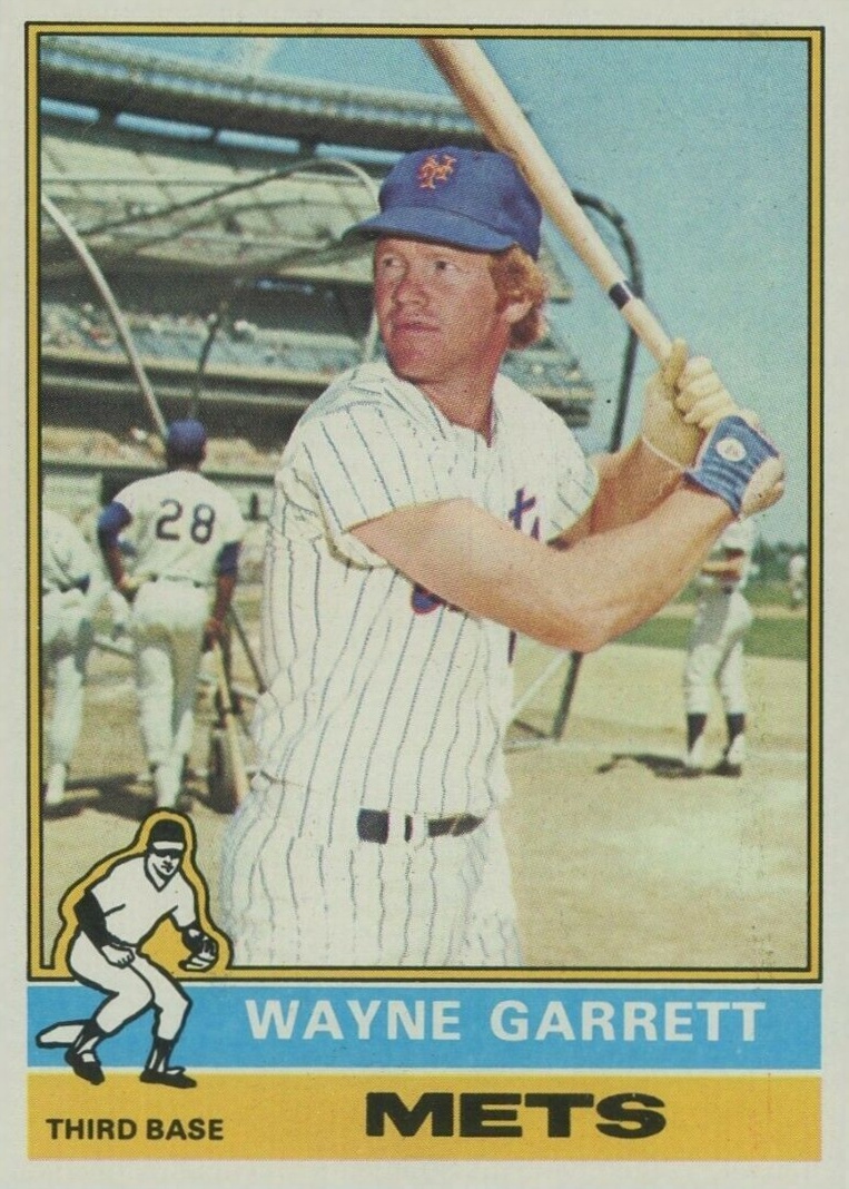 1976 Topps Wayne Garrett #222 Baseball Card
