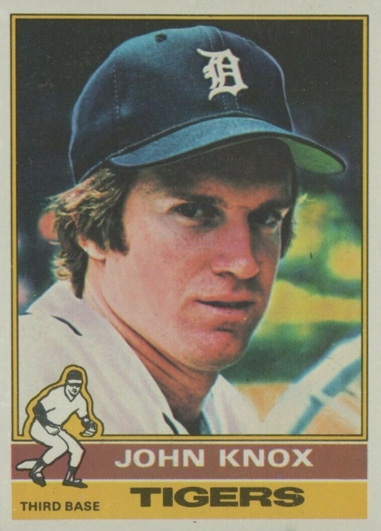 1976 Topps John Knox #218 Baseball Card