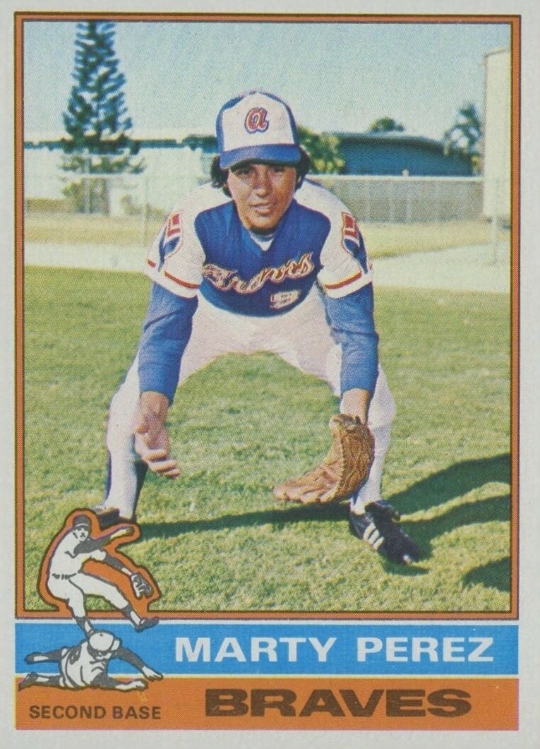 1976 Topps Marty Perez #177 Baseball Card