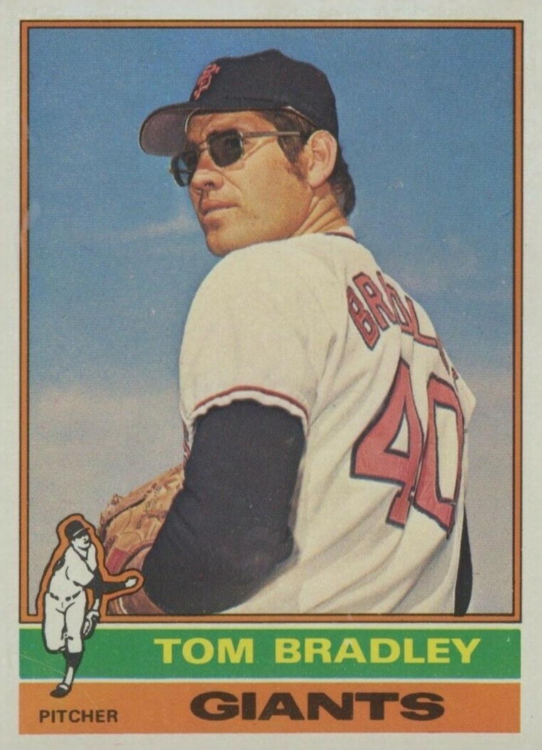1976 Topps Tom Bradley #644 Baseball Card