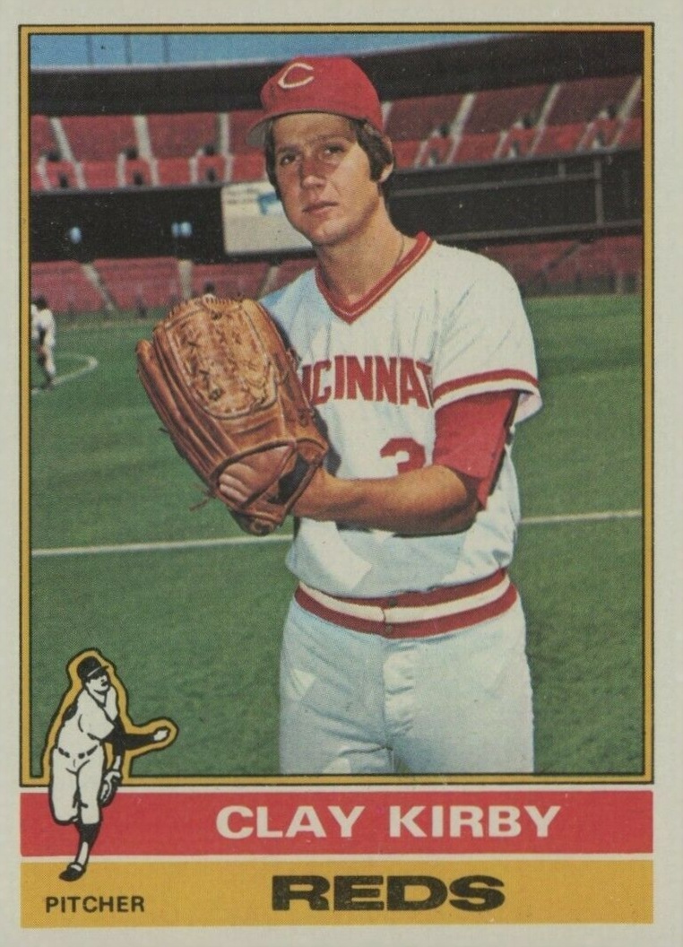 1976 Topps Clay Kirby #579 Baseball Card