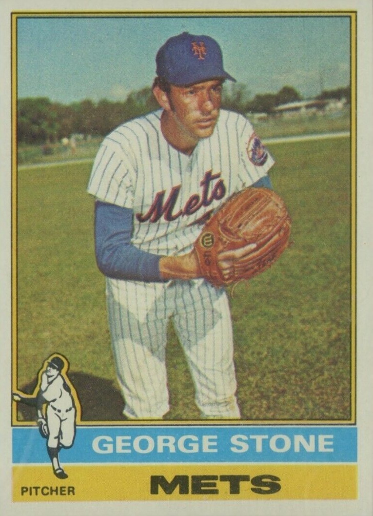 1976 Topps George Stone #567 Baseball Card