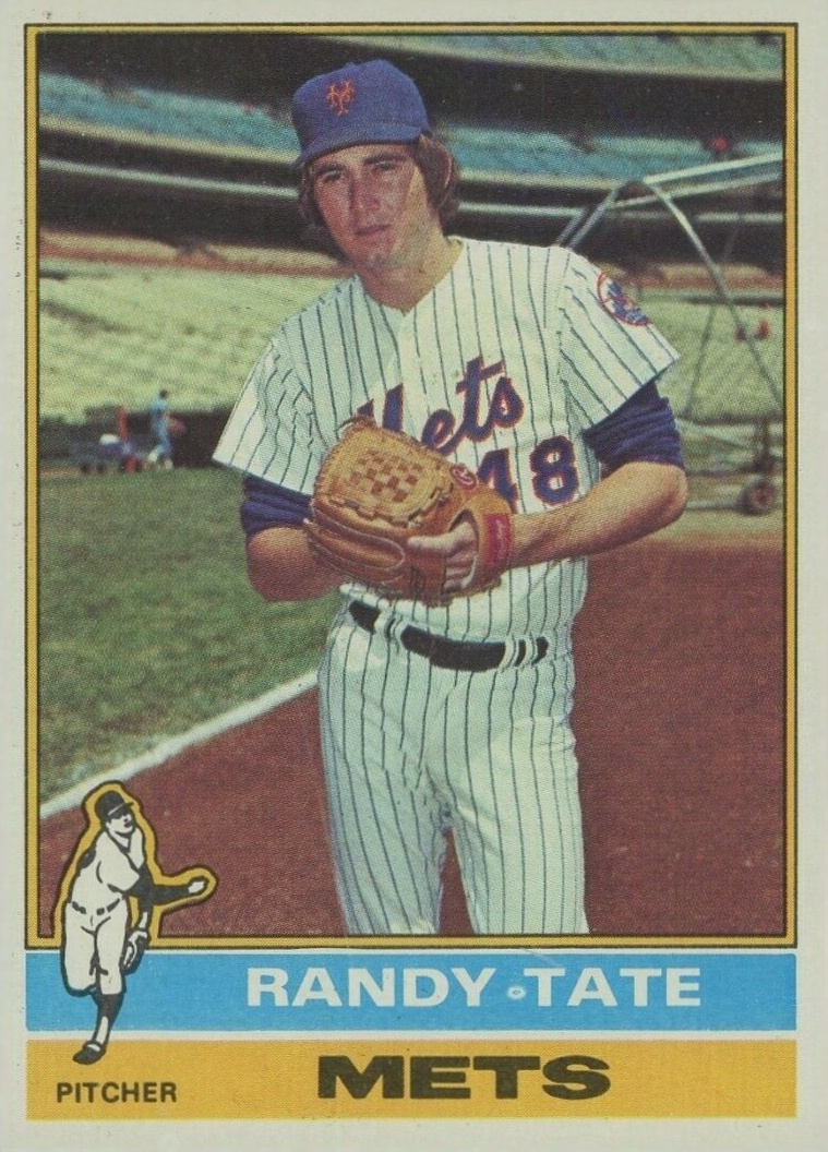 1976 Topps Randy Tate #549 Baseball Card