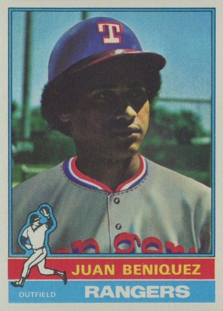 1976 Topps Juan Beniquez #496 Baseball Card