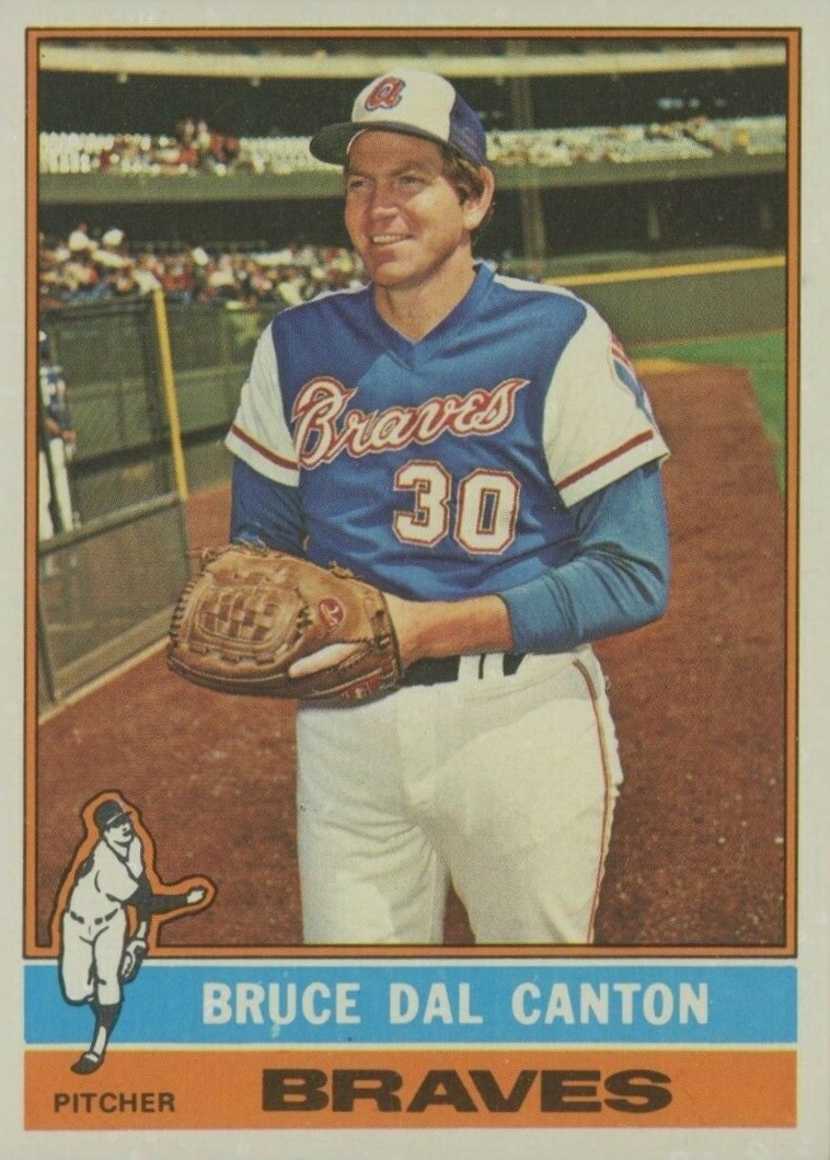 1976 Topps Bruce Dal Canton #486 Baseball Card