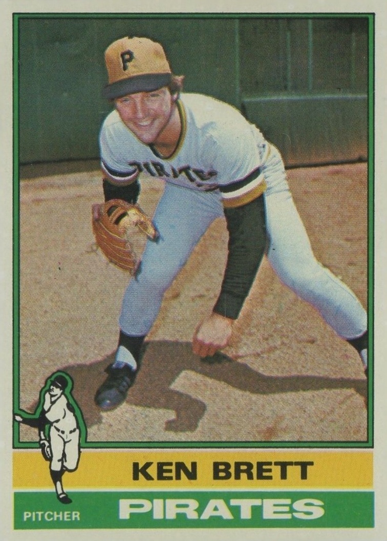1976 Topps Ken Brett #401 Baseball Card