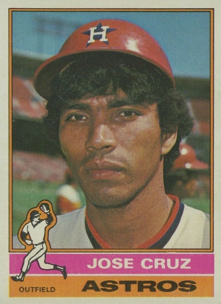 1976 Topps Jose Cruz #321 Baseball Card