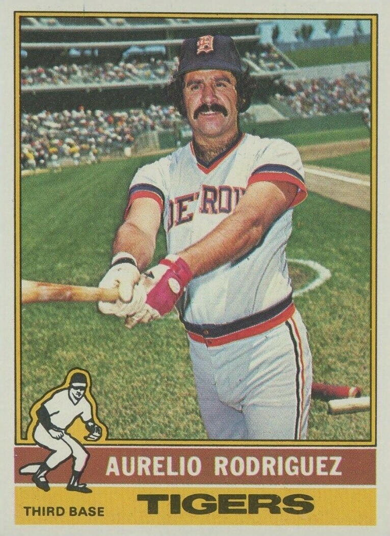 1976 Topps Aurelio Rodriguez #267 Baseball Card