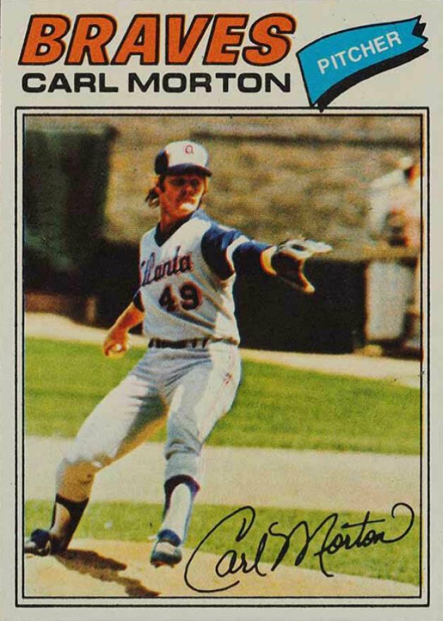 1977 Topps Carl Morton #24 Baseball Card