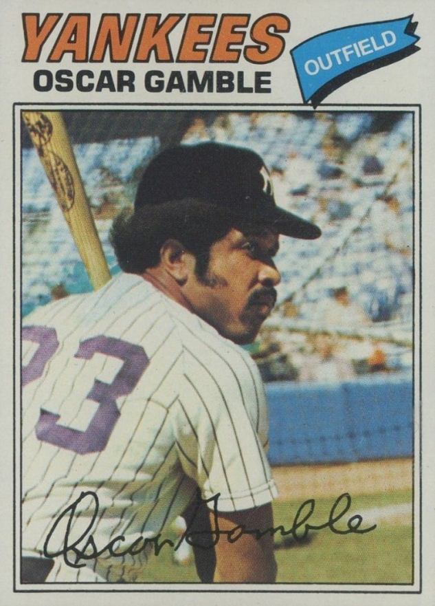 1977 Topps Oscar Gamble #505 Baseball Card