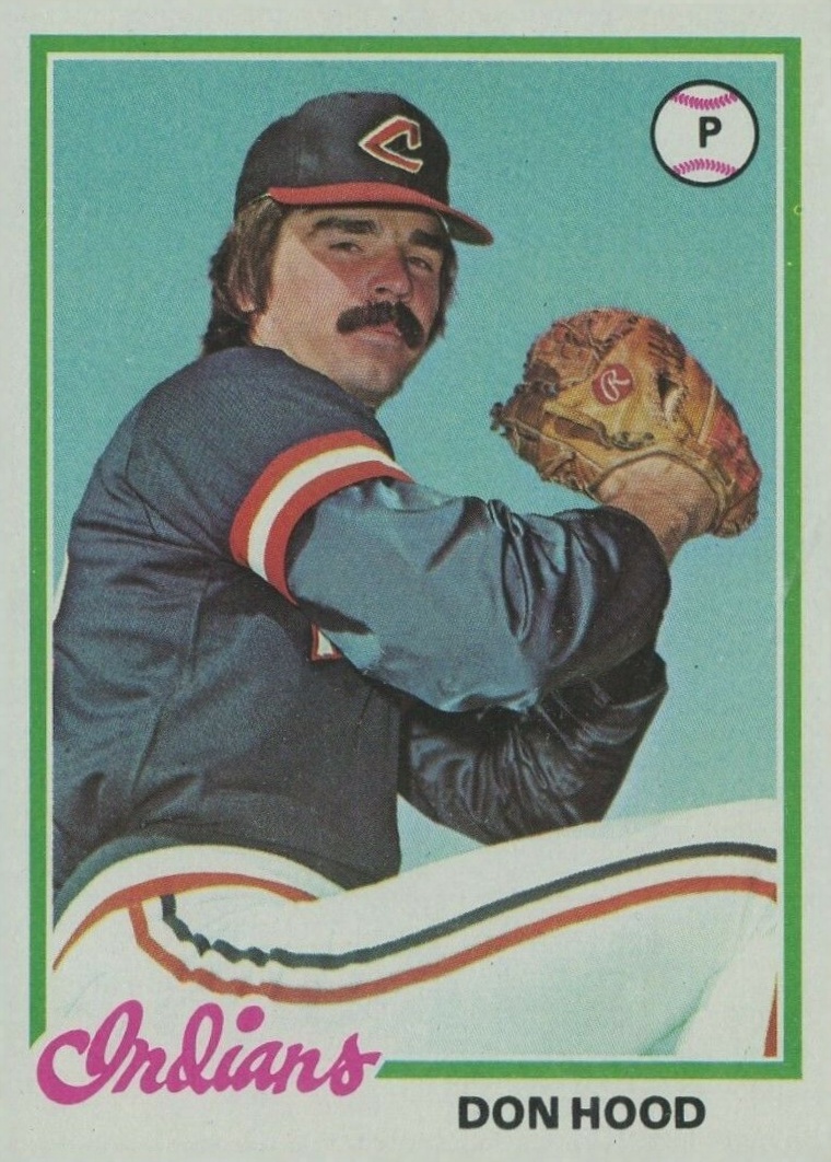 1978 Topps Don Hood #398 Baseball Card