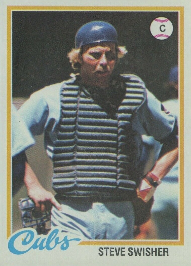 1978 Topps Steve Swisher #252 Baseball Card