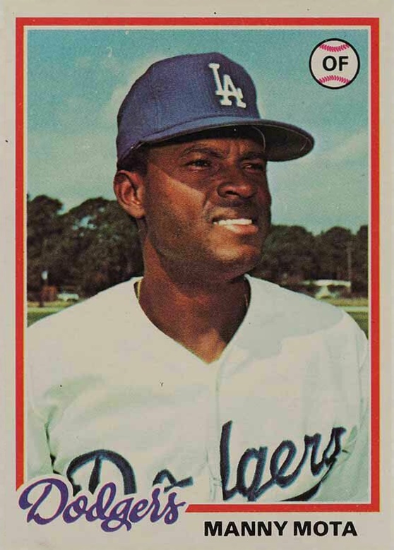 1978 Topps Manny Mota #228 Baseball Card