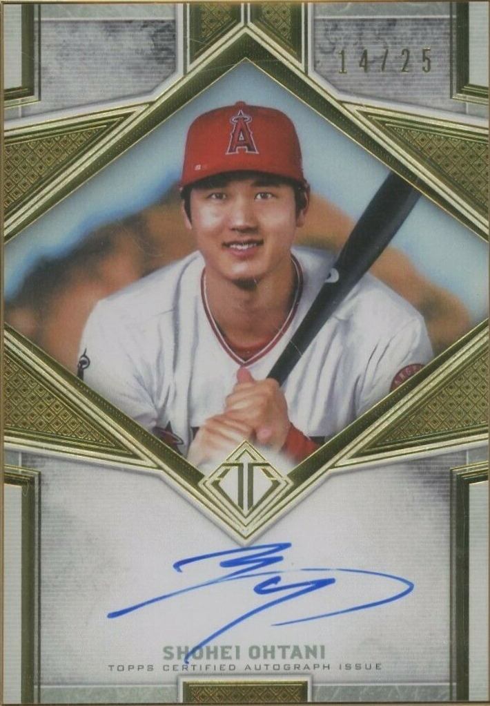 2019 Topps Transcendent Framed Transcendent Autographs Shohei Ohtani #SO Baseball Card