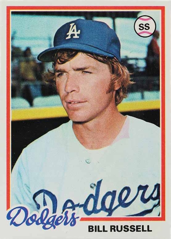 1978 Topps Bill Russell #128 Baseball Card
