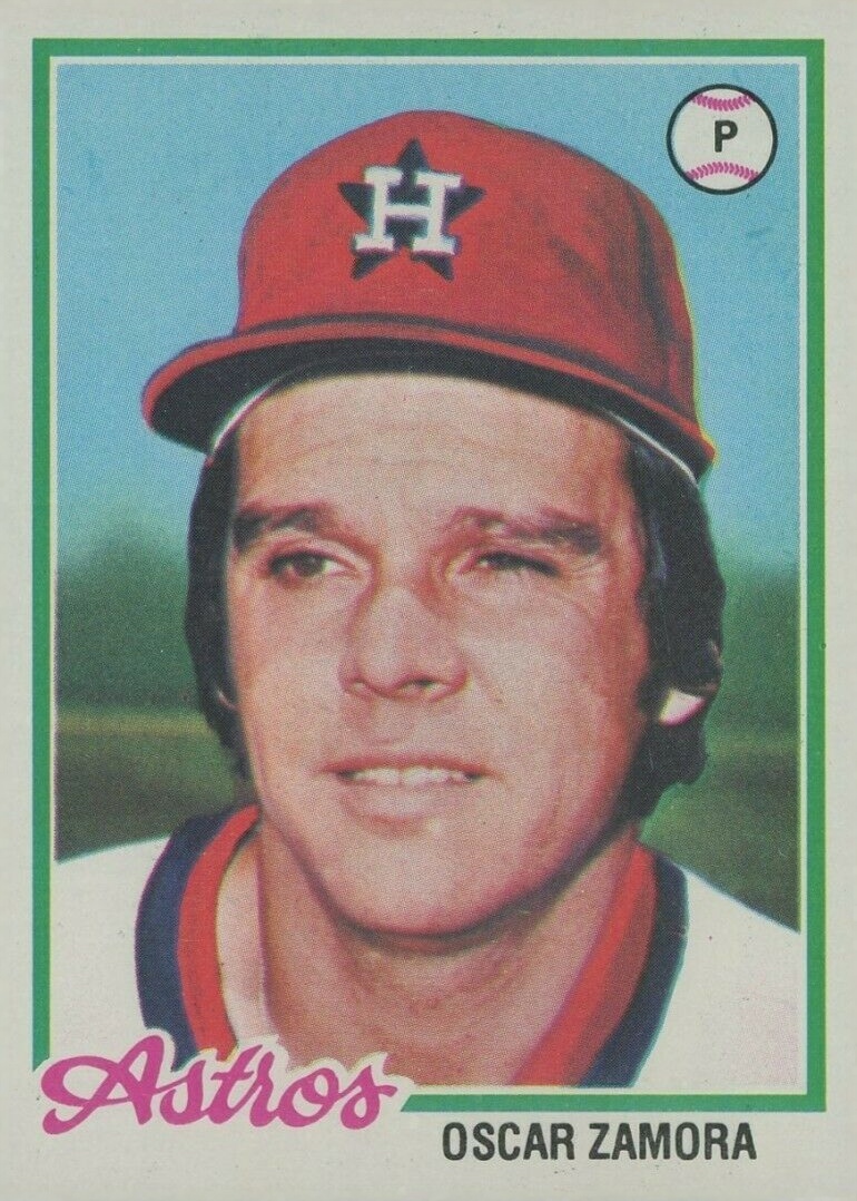 1978 Topps Oscar Zamora #91 Baseball Card
