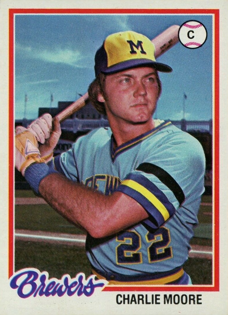 1978 Topps Charlie Moore #51 Baseball Card