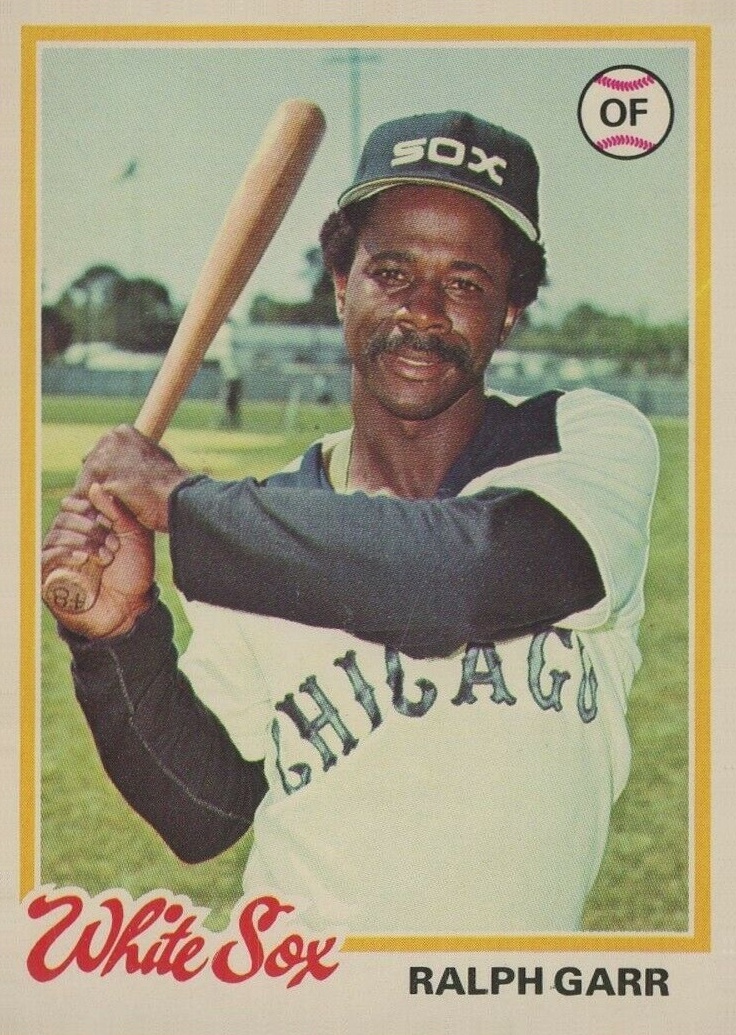 1978 O-Pee-Chee Ralph Garr #195 Baseball Card
