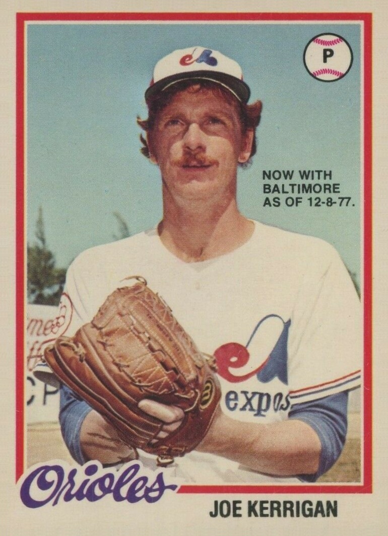 1978 O-Pee-Chee Joe Kerrigan #108 Baseball Card