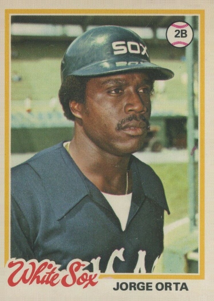 1978 O-Pee-Chee Jorge Orta #77 Baseball Card