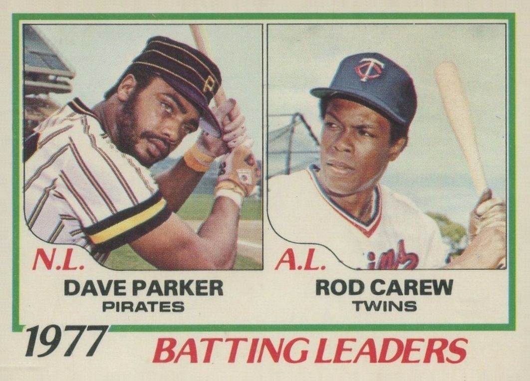 1978 O-Pee-Chee Batting Leaders #1 Baseball Card