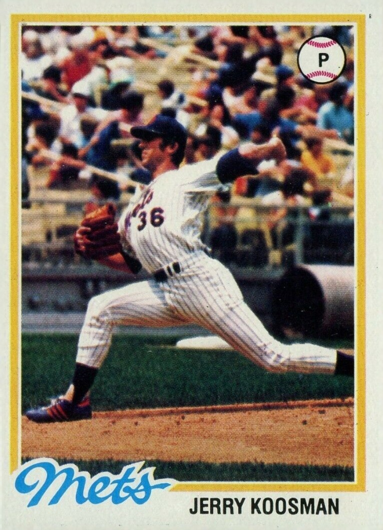1978 Topps Jerry Koosman #565 Baseball Card
