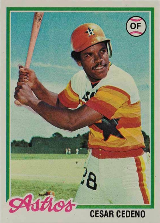 1978 Topps Cesar Cedeno #650 Baseball Card