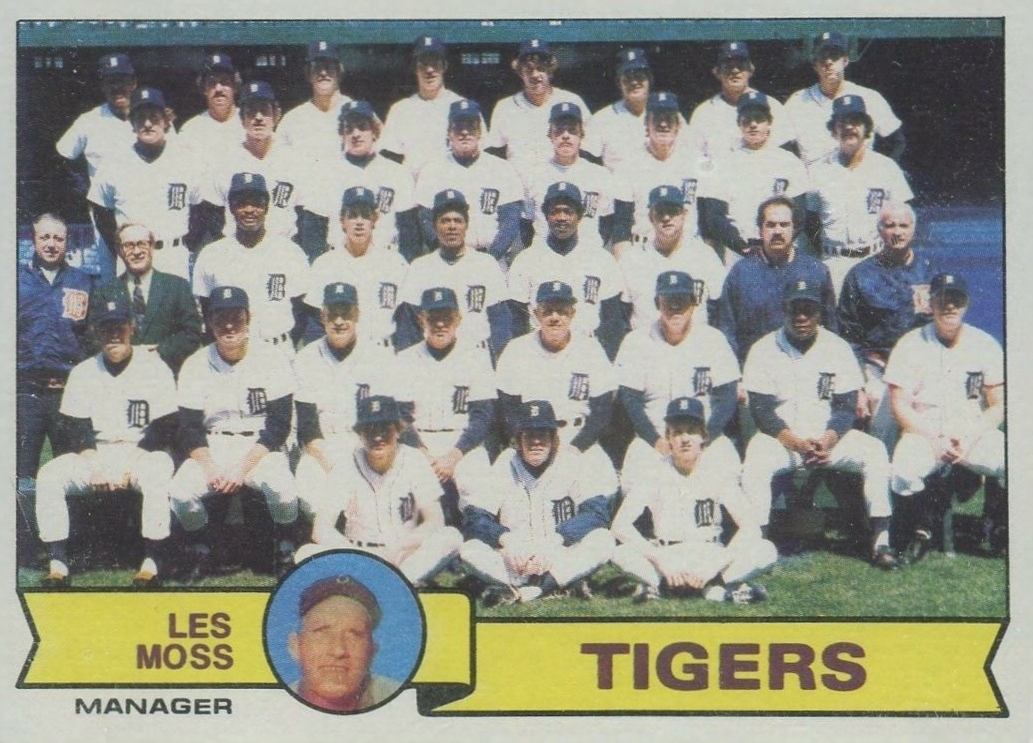 1979 Topps Detroit Tigers Team #66 Baseball Card